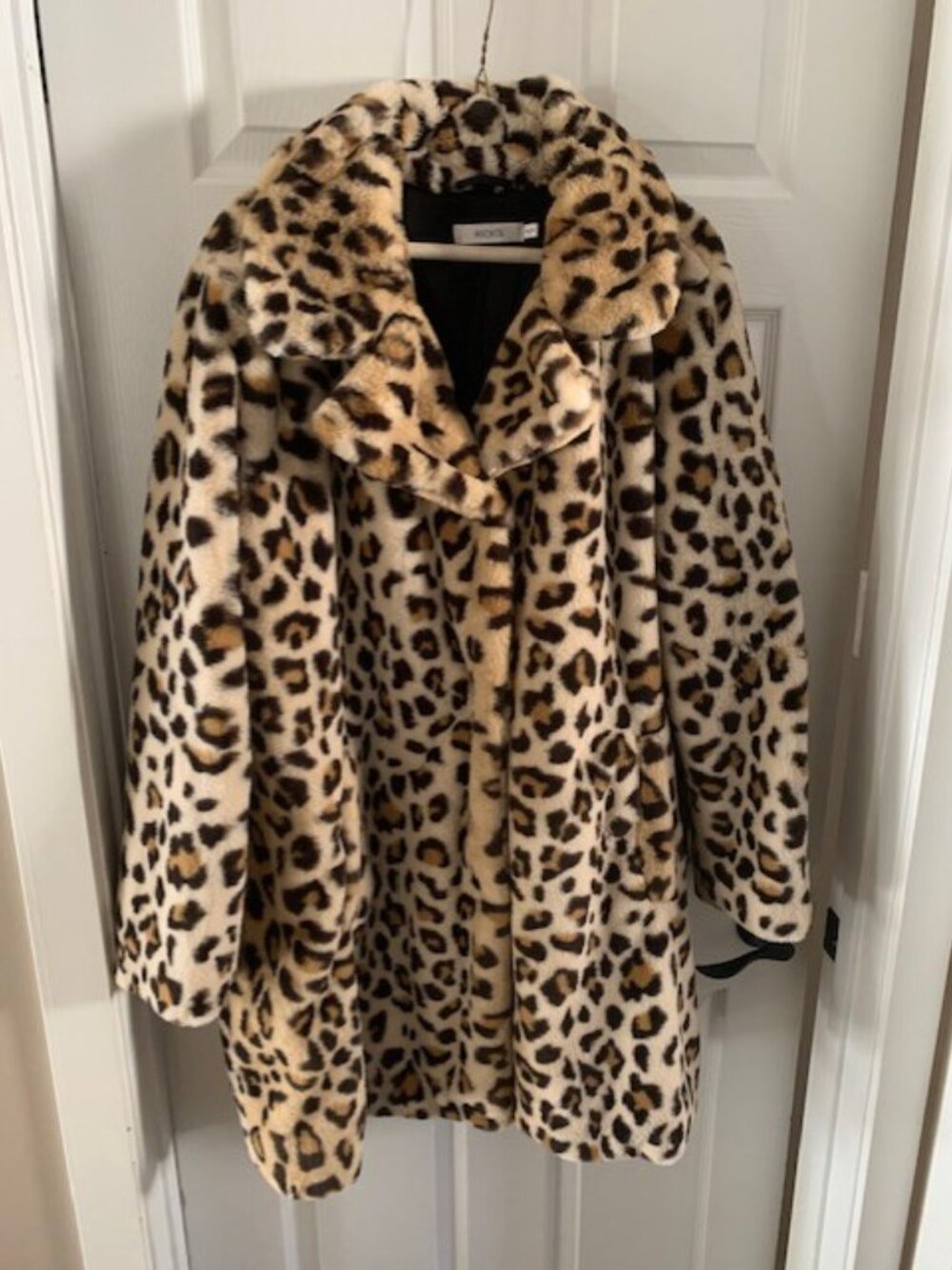 RICKI'S WOMENS LEPARD PRINT JACKET-(XL) - Picture 4 of 4